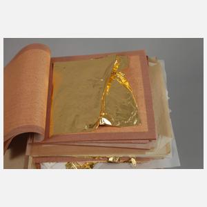 Konvolut Blattgold