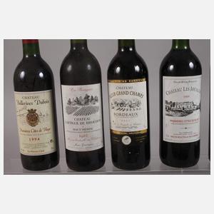 14 Flaschen Französischer Rotwein