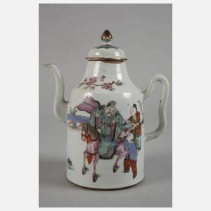 Teekanne Famille rose