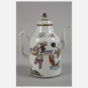 Teekanne Famille rose