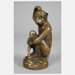 Figürliche Bronzeplastik