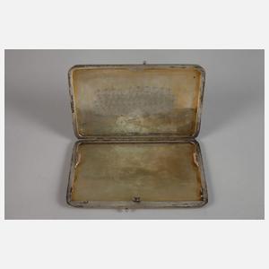 Zigarettenetui Silber