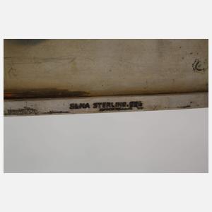 Zigarettenetui Silber