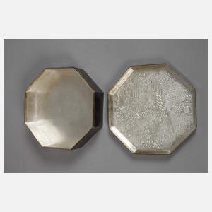 Silberdose Cloisonné