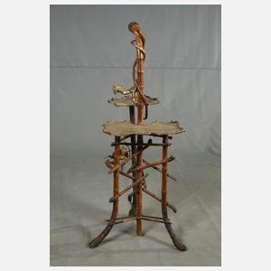 Figürlicher Blumenstand