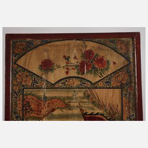 Wandpaneel mit Schlachtenszene