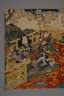 Dreiteiliger Farbholzschnitt Utagawa Kunisada (Toyokuni III.)
