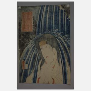 Farbholzschnitt Utagawa Kunisada (Toyokuni III.)