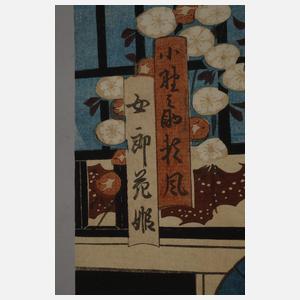 Farbholzschnitt Utagawa Kunisada (Toyokuni III.)