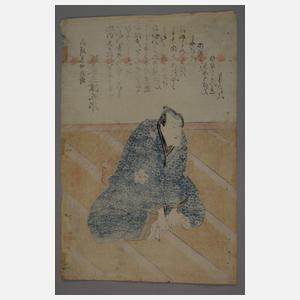 Farbholzschnitt Utagawa Toyokuni