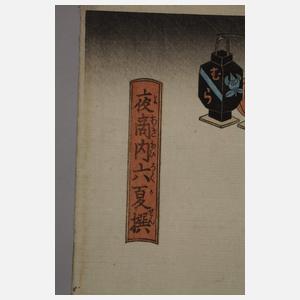 Farbholzschnitt Utagawa Kunisada (Toyokuni III.)