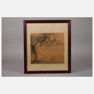 Ma Yuan, Enten unter Pflaumenblüte