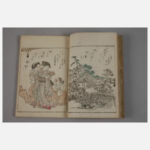 Buch mit Farbholzschnitten