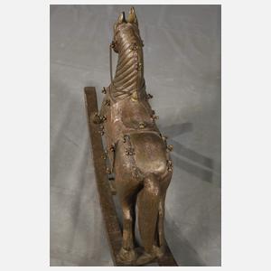 Historisches Schaukelpferd