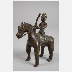 Zwei Kleinplastiken Indien