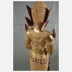 Große Buddhaplastik