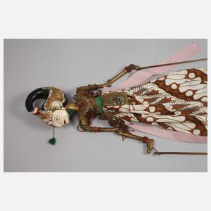 Drei historische Marionetten