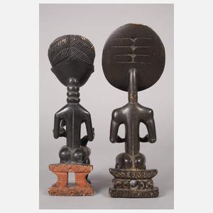 Zwei Fruchtbarkeitspuppen