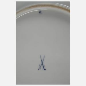 Meissen Jubiläumsteller Königreich Sachsen