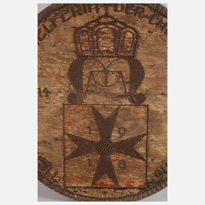 Patriotisches Nagelbild