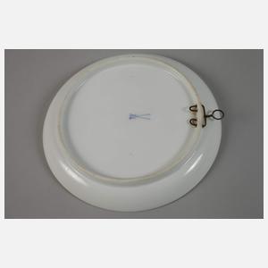 Meissen kleiner Wandteller "Luftgau Moskau"