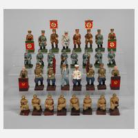 Patriotisches Schachspiel Deutschland–Russland111