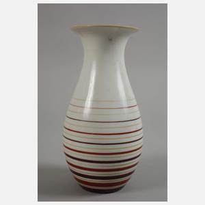 Allach Vase mit Streifendekor