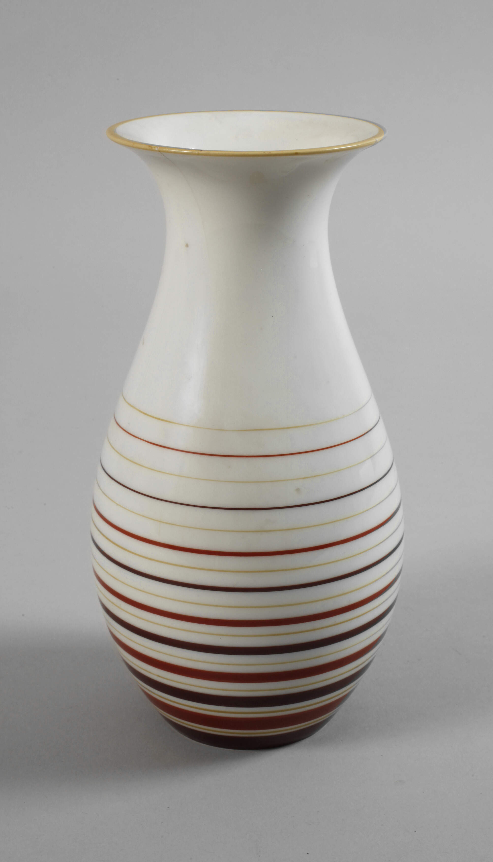 Allach Vase mit Streifendekor