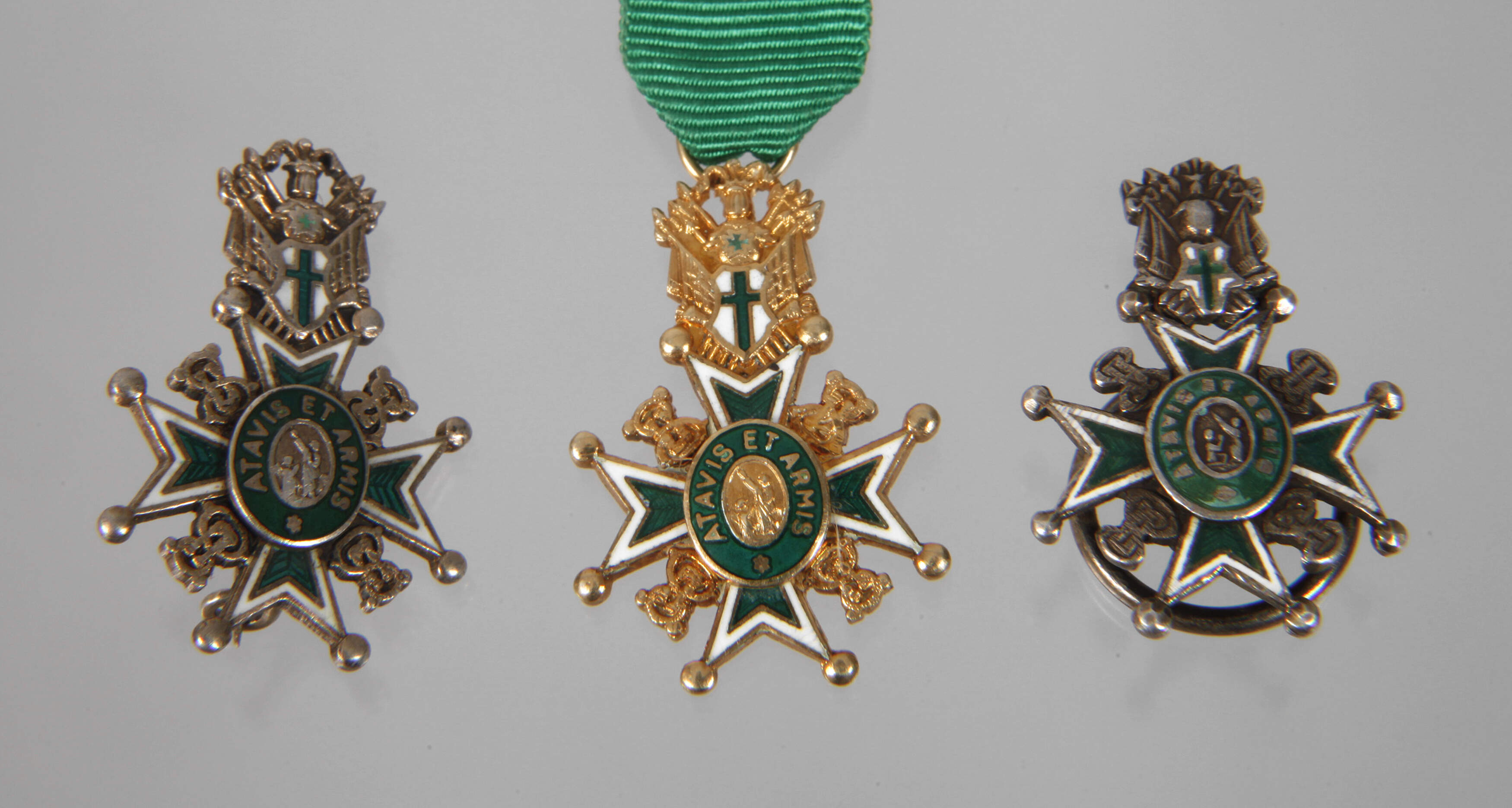 Drei Miniaturen Lazarus-Orden