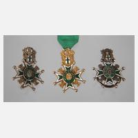 Drei Miniaturen Lazarus-Orden111