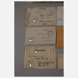 Konvolut Feldpost 2. Weltkrieg