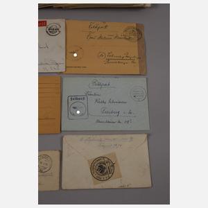 Konvolut Feldpost 2. Weltkrieg