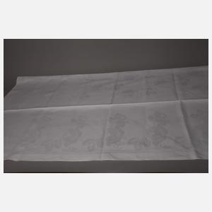 Großes Tafeltuch floraler Jugendstildekor