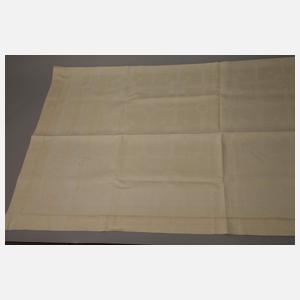 Zartgelbes Tafeltuch geometrischer Dekor