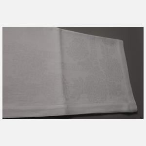 Konvolut quadratische Tischtücher Blumendekor