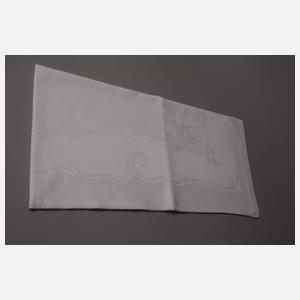 Konvolut quadratische Tischtücher Blumendekor