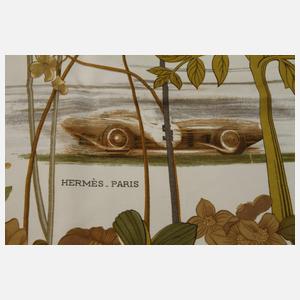 Seidentuch Hermès "Les Bolides"