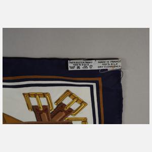 Seidentuch Hermès Riemenmotiv
