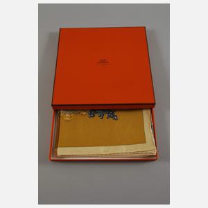 Seidentuch Hermès "Parures des Sables"