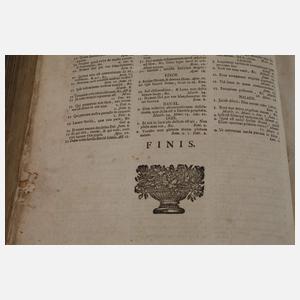 Biblia Sacra 1749