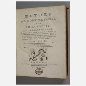 Œuvres de Charles Bonnet 1779