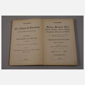 Drei Bände Schuberts Naturgeschichte