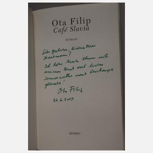 Posten signierte Bücher