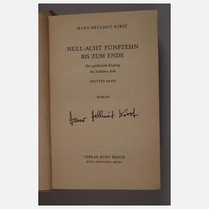 Sechs signierte Bücher