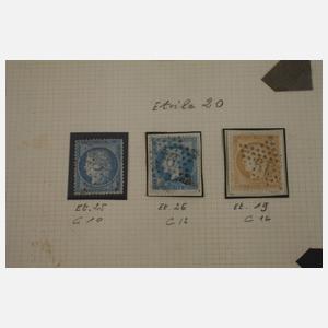 Briefmarkensammlung Napoleon