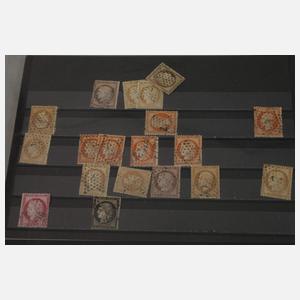 Briefmarkensammlung Napoleon