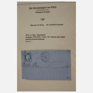 Briefmarkensammlung Napoleon