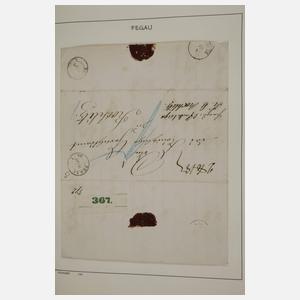 Stempelsammlung Sachsen