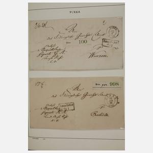 Stempelsammlung Sachsen