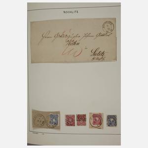 Stempelsammlung Sachsen